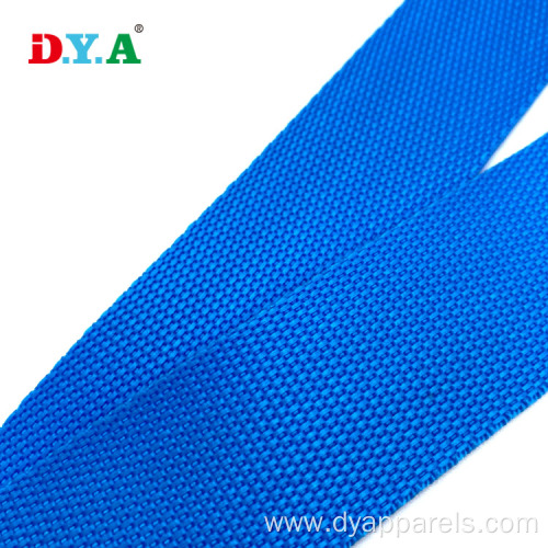 multi color pp webbing 3.5cm Blue webbing polypropylene